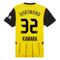 Camiseta Fútbol BVB Borussia Dortmund Kamara #32 2024-25 Primera Equipación Hombre