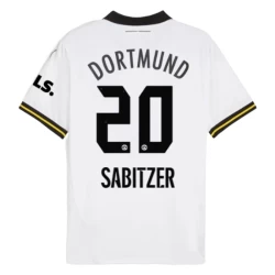 Camiseta Fútbol BVB Borussia Dortmund Sabitzer #20 2024-25 Tercera Equipación Hombre