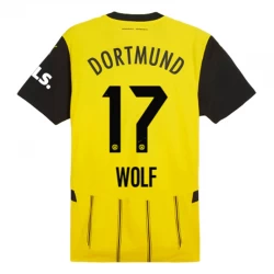 Camiseta Fútbol BVB Borussia Dortmund Wolf #17 2024-25 Primera Equipación Hombre