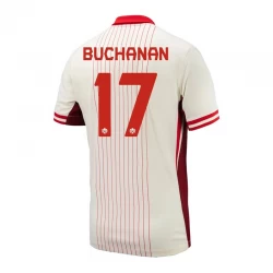Camiseta Fútbol Canadá Buchanan #17 Copa America 2024 Segunda Hombre Equipación