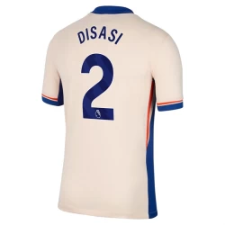 Camiseta Fútbol Chelsea FC 2024-25 Disasi #2 Segunda Equipación Hombre