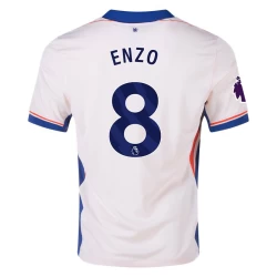 Camiseta Fútbol Chelsea FC 2024-25 Enzo Fernández #8 Segunda Equipación Hombre