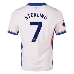 Camiseta Fútbol Chelsea FC 2024-25 Raheem Sterling #7 Segunda Equipación Hombre