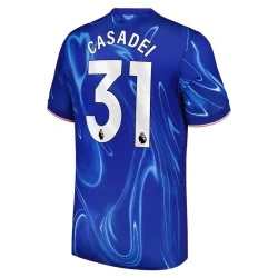 Camiseta Fútbol Chelsea FC Casadei #31 2024-25 Primera Equipación Hombre