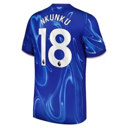 Camiseta Fútbol Chelsea FC Christopher Nkunku #18 2024-25 Primera Equipación Hombre