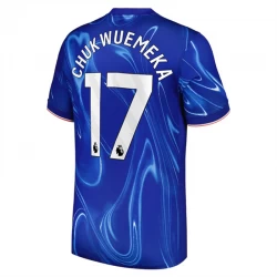 Camiseta Fútbol Chelsea FC Chukwuemeka #17 2024-25 Primera Equipación Hombre