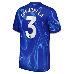 Camiseta Fútbol Chelsea FC Cucurella #3 2024-25 Primera Equipación Hombre