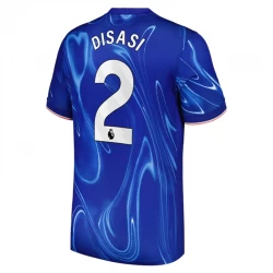 Camiseta Fútbol Chelsea FC Disasi #2 2024-25 Primera Equipación Hombre
