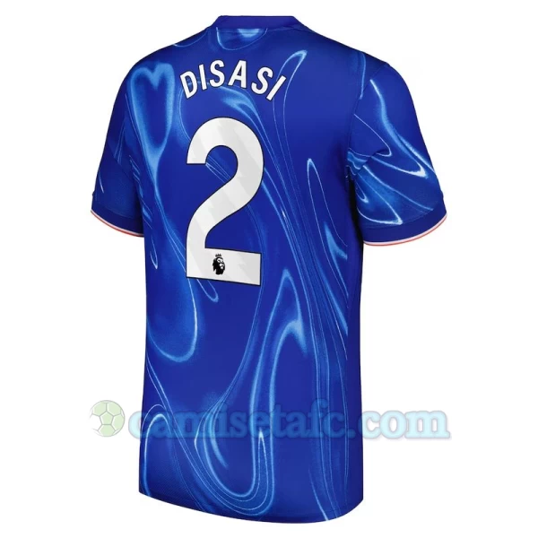 Camiseta Fútbol Chelsea FC Disasi #2 2024-25 Primera Equipación Hombre