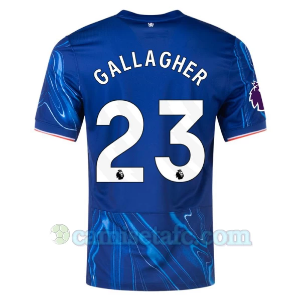 Camiseta Fútbol Chelsea FC Gallagher #23 2024-25 Primera Equipación Hombre