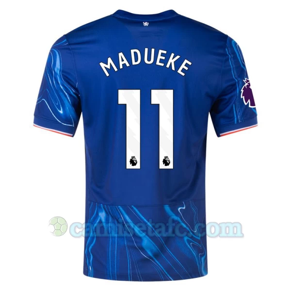 Camiseta Fútbol Chelsea FC Madueke #11 2024-25 Primera Equipación Hombre