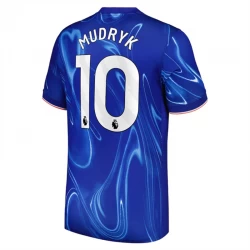 Camiseta Fútbol Chelsea FC Mykhailo Mudryk #10 2024-25 Primera Equipación Hombre