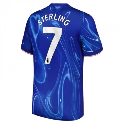 Camiseta Fútbol Chelsea FC Raheem Sterling #7 2024-25 Primera Equipación Hombre