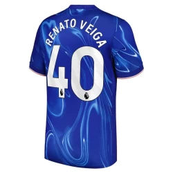 Camiseta Fútbol Chelsea FC Renato Veiga #40 2024-25 Primera Equipación Hombre