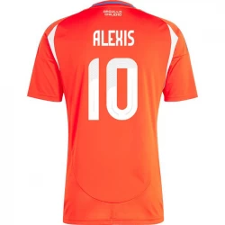 Camiseta Fútbol Chile Alexis Sánchez #10 Copa America 2024 Primera Hombre Equipación