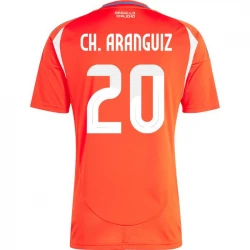 Camiseta Fútbol Chile Ch. Aranguiz #20 Copa America 2024 Primera Hombre Equipación
