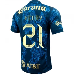 Camiseta Fútbol Club América 2024-25 Thierry Henry #21 Segunda Equipación Hombre