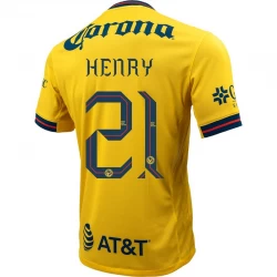 Camiseta Fútbol Club América Thierry Henry #21 2024-25 Primera Equipación Hombre