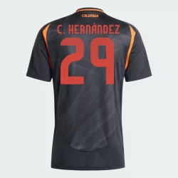 Camiseta Fútbol Colombia C. Hernandez #29 Copa America 2024 Segunda Hombre Equipación