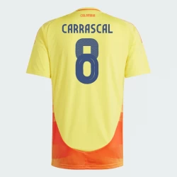 Camiseta Fútbol Colombia Carrascal #8 Copa America 2024 Primera Hombre Equipación