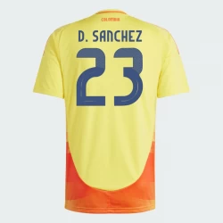 Camiseta Fútbol Colombia D. Sanchez #23 Copa America 2024 Primera Hombre Equipación