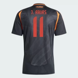 Camiseta Fútbol Colombia J. Arias #11 Copa America 2024 Segunda Hombre Equipación