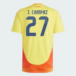 Camiseta Fútbol Colombia J. Campaz #27 Copa America 2024 Primera Hombre Equipación