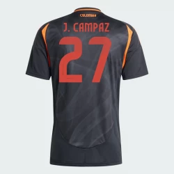 Camiseta Fútbol Colombia J. Campaz #27 Copa America 2024 Segunda Hombre Equipación