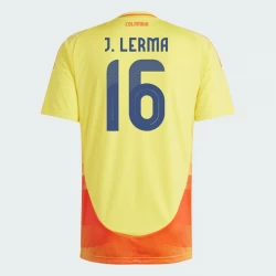 Camiseta Fútbol Colombia J. Lerma #16 Copa America 2024 Primera Hombre Equipación