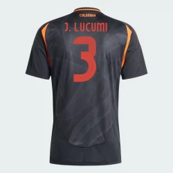 Camiseta Fútbol Colombia J. Lucumi #3 Copa America 2024 Segunda Hombre Equipación
