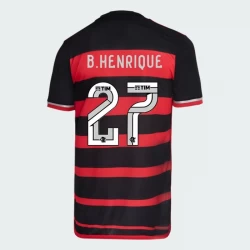 Camiseta Fútbol CR Flamengo B. Henrique #27 2024-25 Primera Equipación Hombre