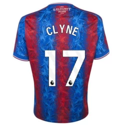 Camiseta Fútbol Crystal Palace Clyne #17 2024-25 Primera Equipación Hombre