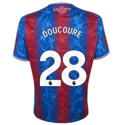 Camiseta Fútbol Crystal Palace Doucoure #28 2024-25 Primera Equipación Hombre