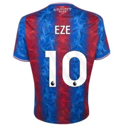 Camiseta Fútbol Crystal Palace Eze #10 2024-25 Primera Equipación Hombre