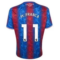 Camiseta Fútbol Crystal Palace M. Franca #11 2024-25 Primera Equipación Hombre