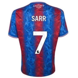 Camiseta Fútbol Crystal Palace Sarr #7 2024-25 Primera Equipación Hombre