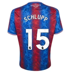 Camiseta Fútbol Crystal Palace Schlupp #15 2024-25 Primera Equipación Hombre