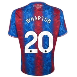 Camiseta Fútbol Crystal Palace Wharton #20 2024-25 Primera Equipación Hombre