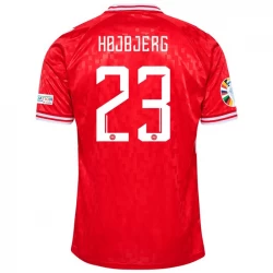 Camiseta Fútbol Dinamarca Hojbjerg #23 2024 Primera Equipación Hombre
