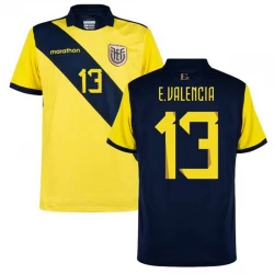 Camiseta Fútbol Ecuador E. Valencia #13 Copa America 2024 Primera Hombre Equipación