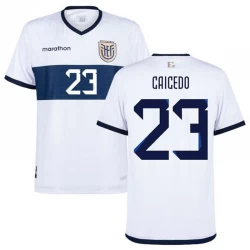 Camiseta Fútbol Ecuador Moisés Caicedo #23 Copa America 2024 Segunda Hombre Equipación