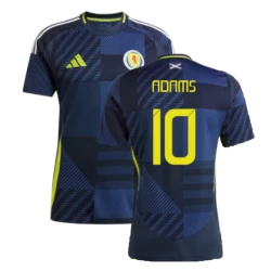 Camiseta Fútbol Escocia Adams #10 Eurocopa 2024 Primera Hombre Equipación