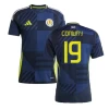 Camiseta Fútbol Escocia Conway #19 Eurocopa 2024 Primera Hombre Equipación