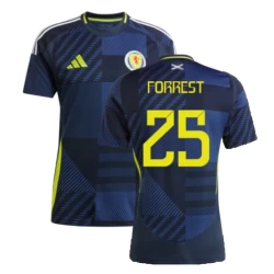 Camiseta Fútbol Escocia Forrest #25 Eurocopa 2024 Primera Hombre Equipación