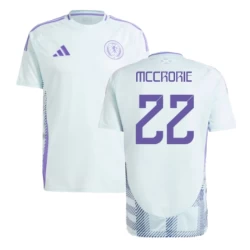 Camiseta Fútbol Escocia McCrorie #22 Eurocopa 2024 Segunda Hombre Equipación