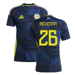 Camiseta Fútbol Escocia McKenna #26 Eurocopa 2024 Primera Hombre Equipación