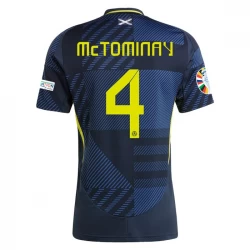 Camiseta Fútbol Escocia McTominay #4 Eurocopa 2024 Primera Hombre Equipación