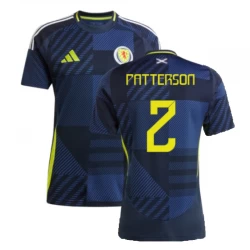 Camiseta Fútbol Escocia Patterson #2 Eurocopa 2024 Primera Hombre Equipación