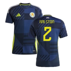 Camiseta Fútbol Escocia Ralston #2 Eurocopa 2024 Primera Hombre Equipación