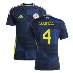 Camiseta Fútbol Escocia Souness #4 Eurocopa 2024 Primera Hombre Equipación